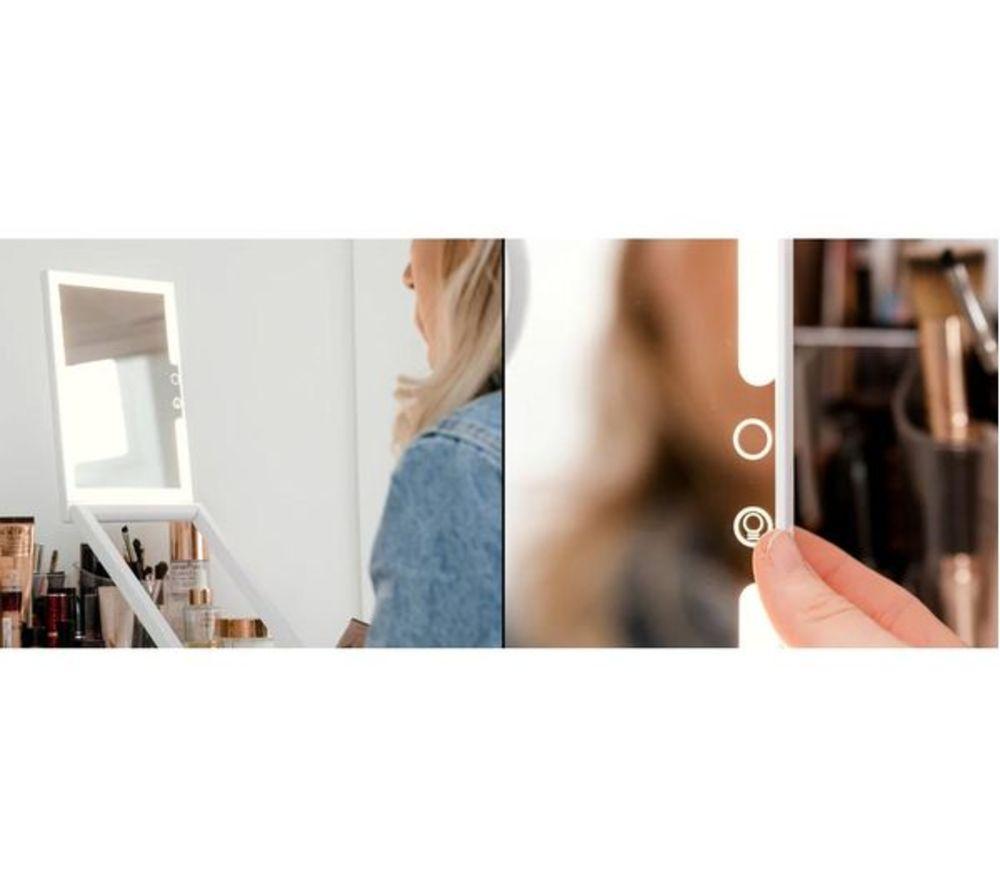 RIO Home & Away LED Make-Up Mirror - White image number 2 of 10