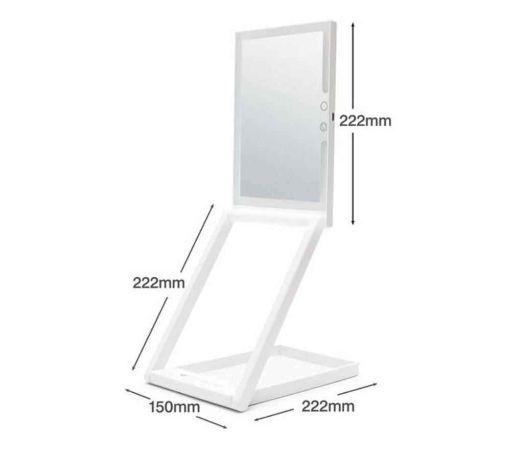 RIO Home & Away LED Make-Up Mirror - White image number 9 of 10