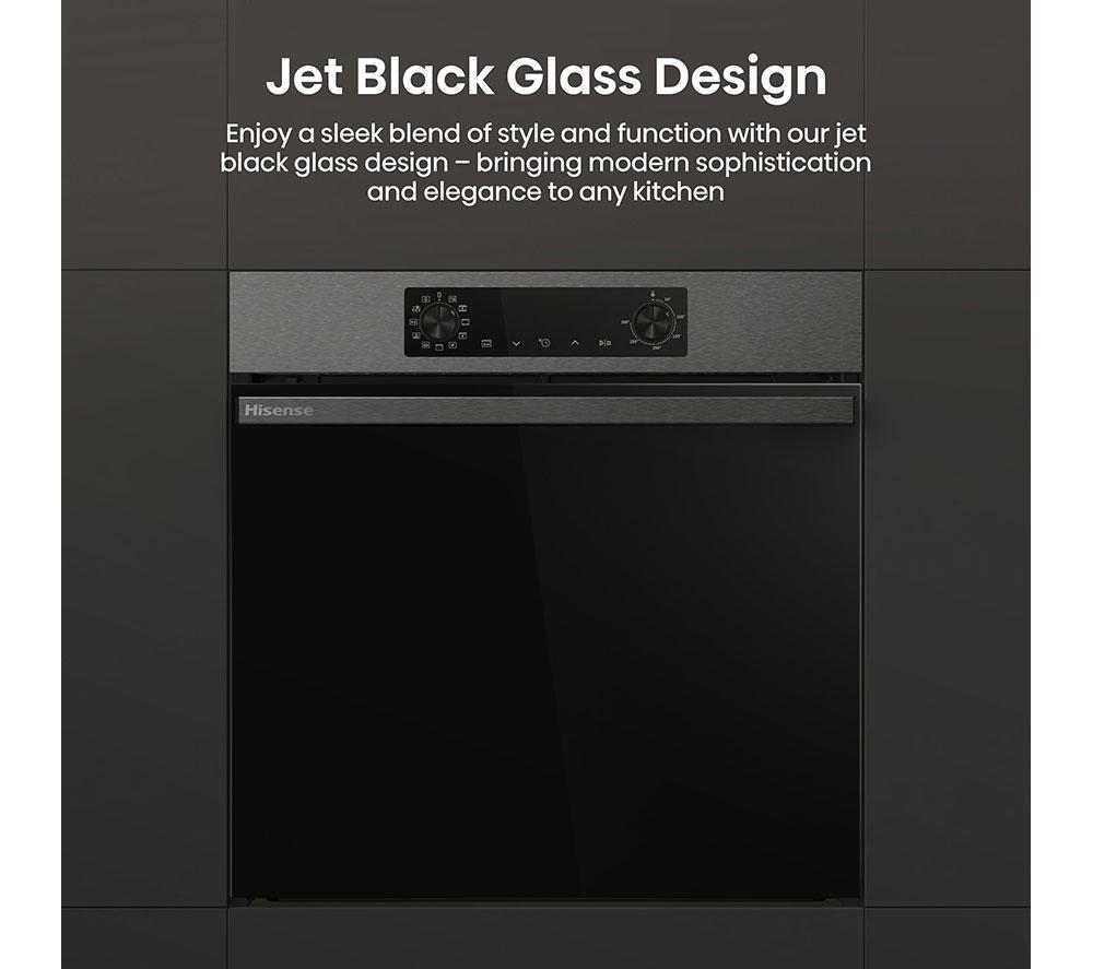 HISENSE Hi2 BI624CTPGUK Plug-in Electric Oven - Black Inox image number 8 of 24