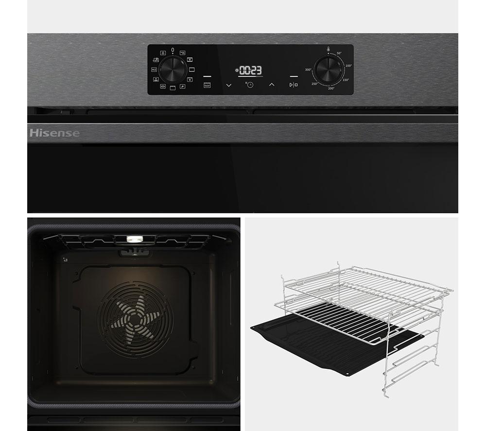HISENSE Hi2 BI624CTPGUK Plug-in Electric Oven - Black Inox image number 13 of 24