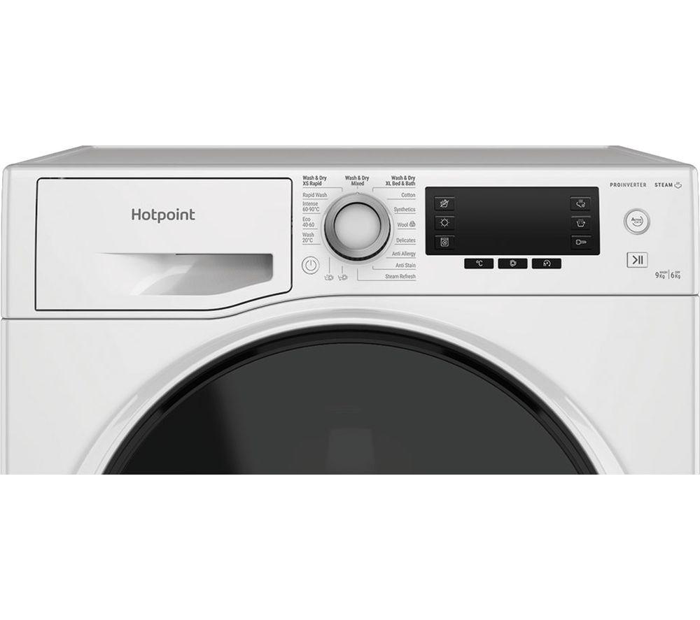 HOTPOINT ActiveCare NDD 96448 WDA UK 9 kg Washer Dryer - White image number 3 of 4