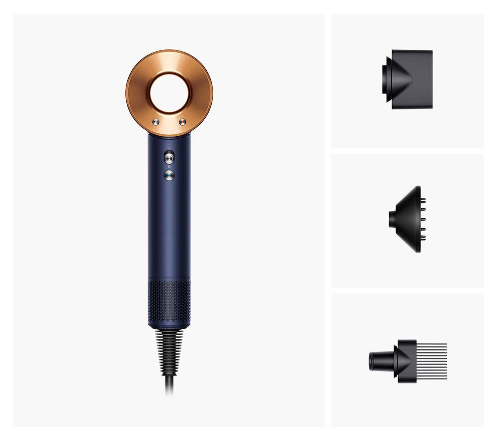 DYSON Supersonic Curly & Coily Hair Dryer - Prussian Blue & Rich Copper image number 9 of 9
