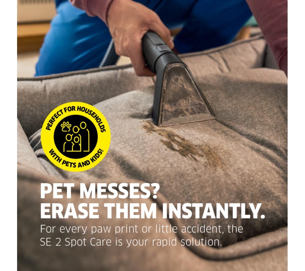 KARCHER SE 2 Spot Care Cylinder Carpet Cleaner - White image number 5 of 8