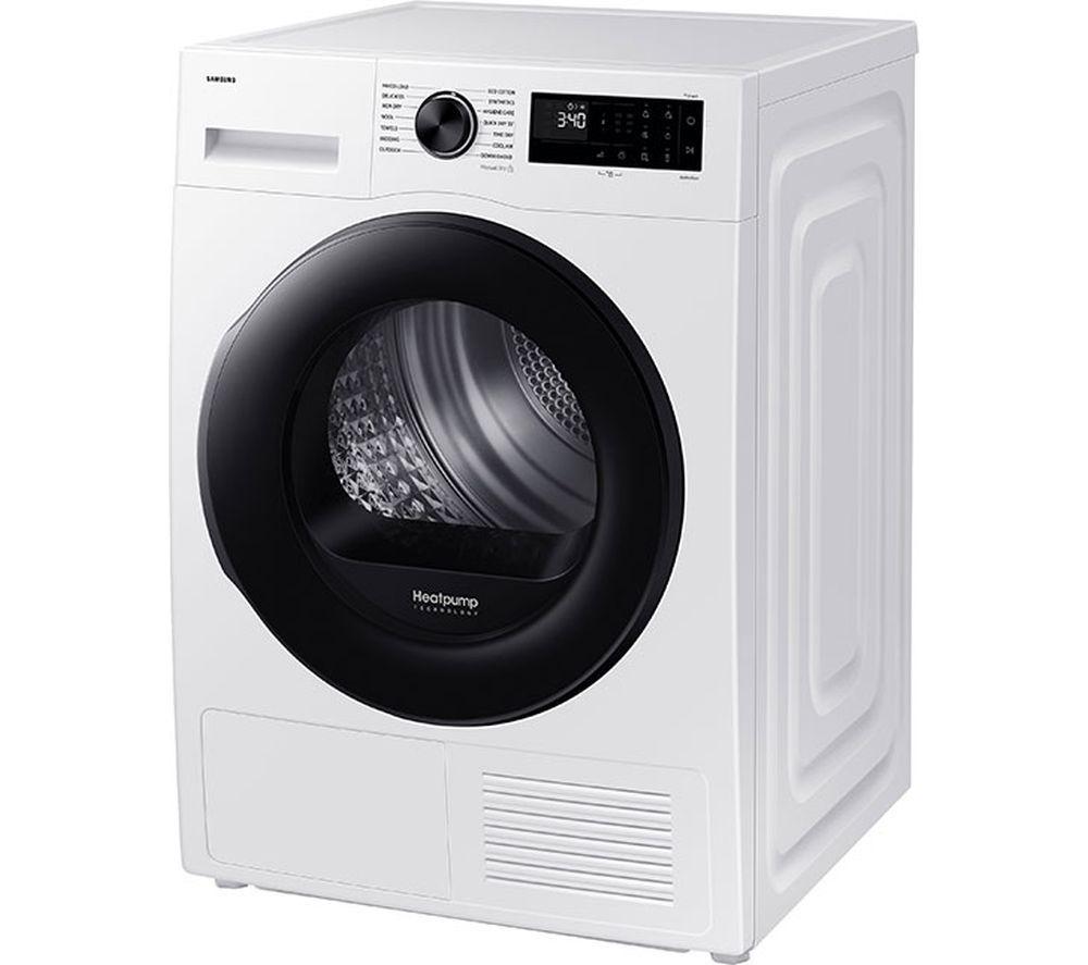 SAMSUNG Series 5 AI Energy DV90DG52A0AEEU WiFi-enabled 9 kg Heat Pump Tumble Dryer - White image number 2 of 5