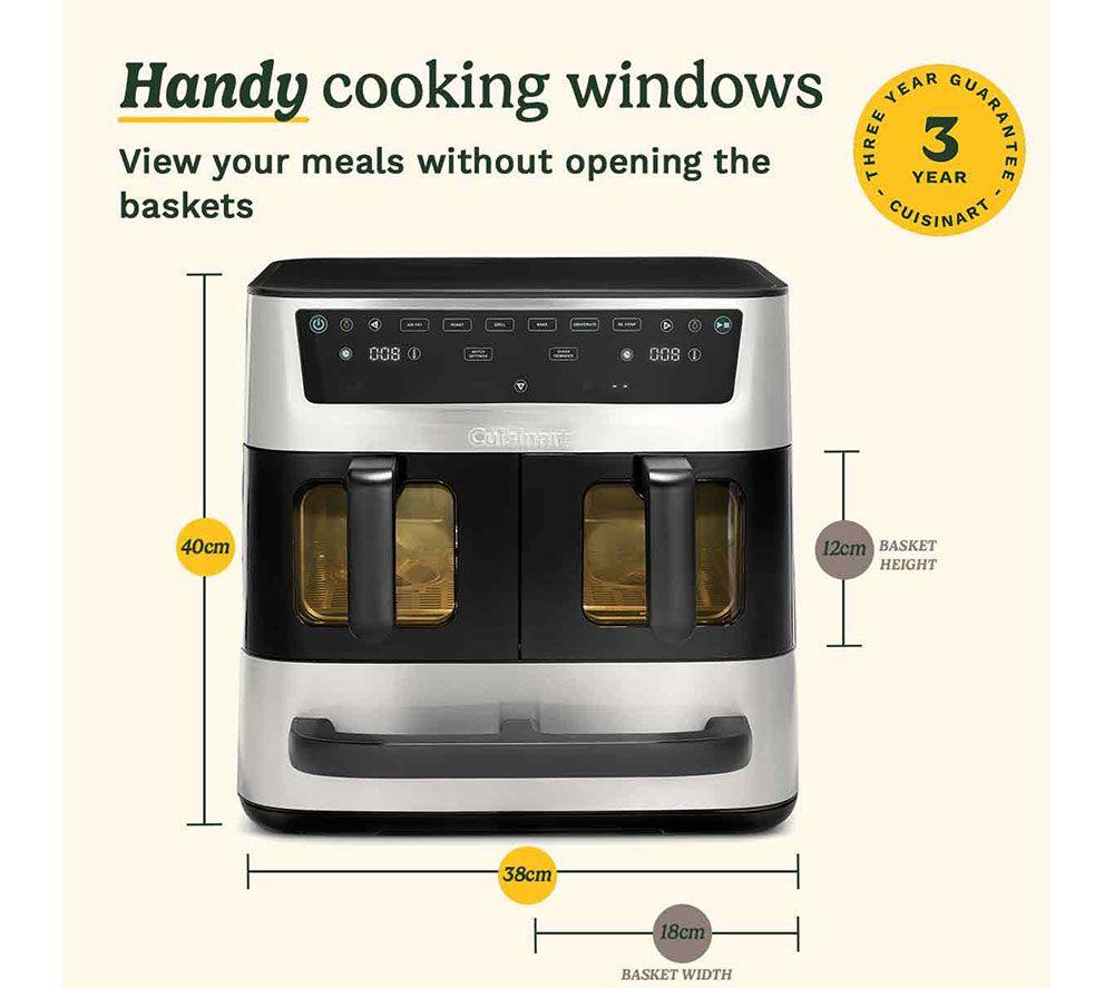 CUISINART ATF13XSSU TriZone Air Fryer & Oven - Stainless Steel & Black image number 7 of 15