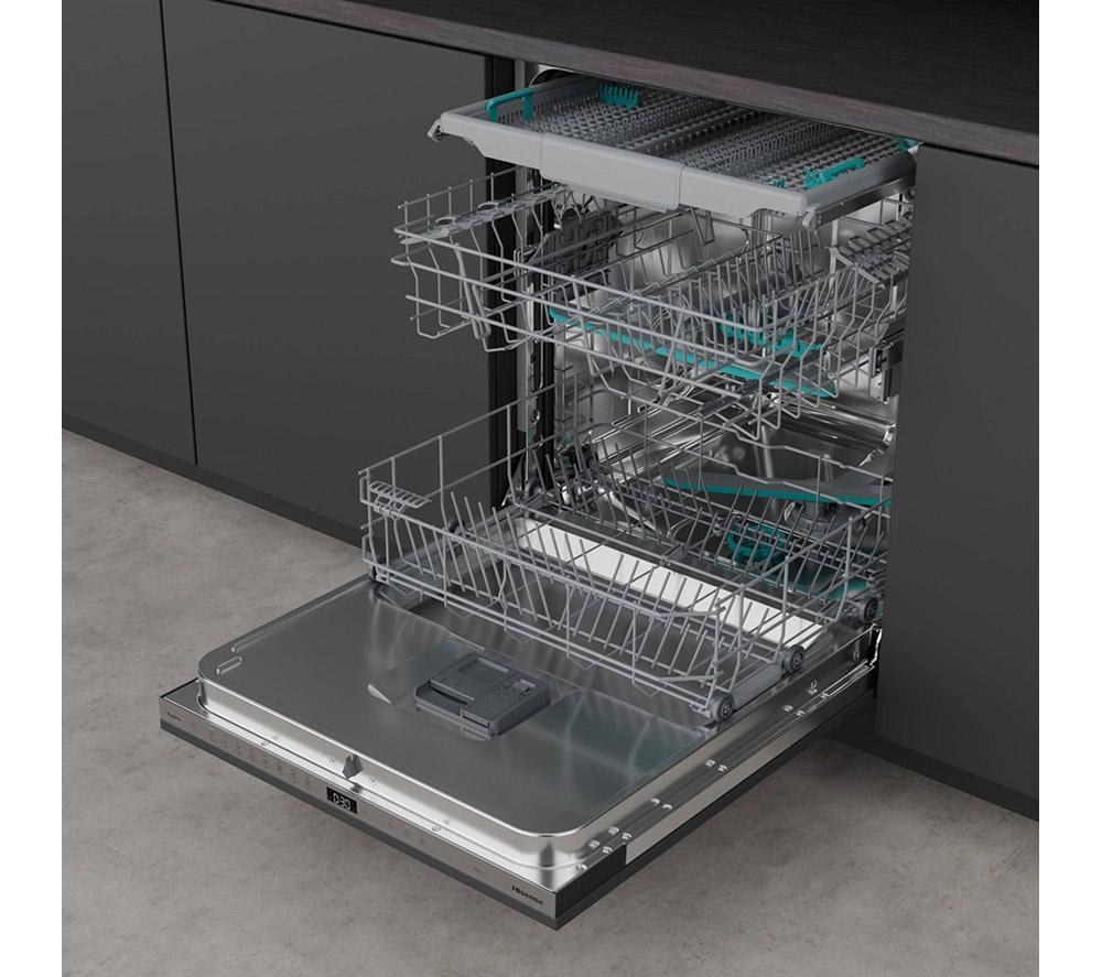 HISENSE HV663A60UK Full-size Fully Integrated Dishwasher image number 18 of 20