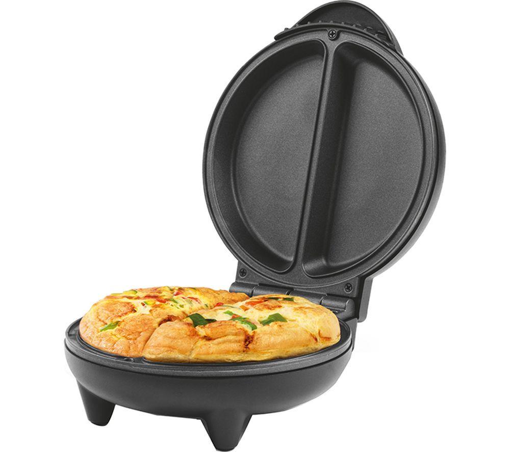 SALTER Kuro EK6349MBLK Dual Omelette Maker - Black image number 3 of 7