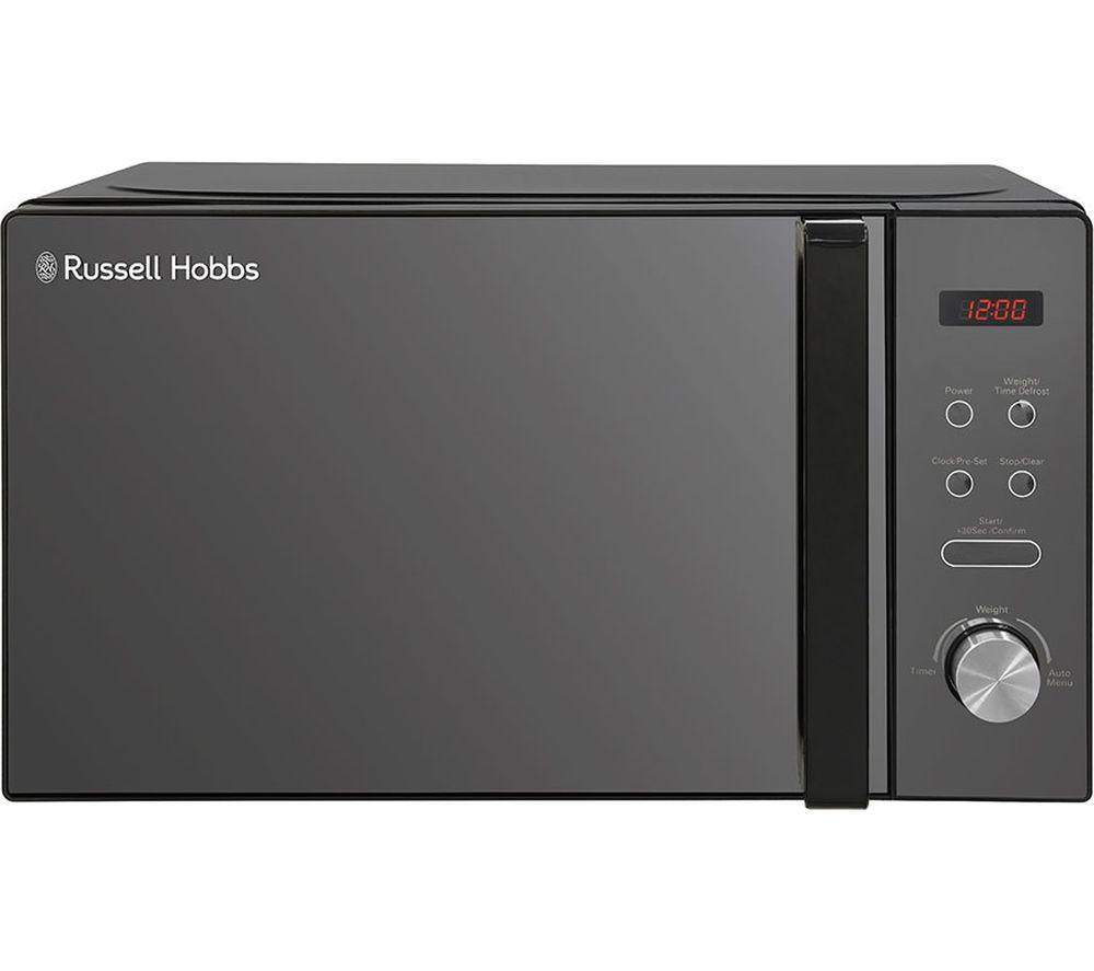 RUSSELLL HOBBS RHM2076B Compact Solo Microwave - Black