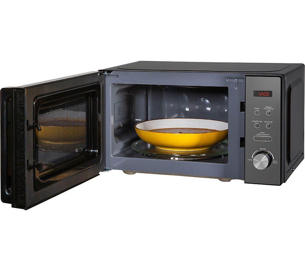 RUSSELLL HOBBS RHM2076B Compact Solo Microwave - Black image number 9 of 10