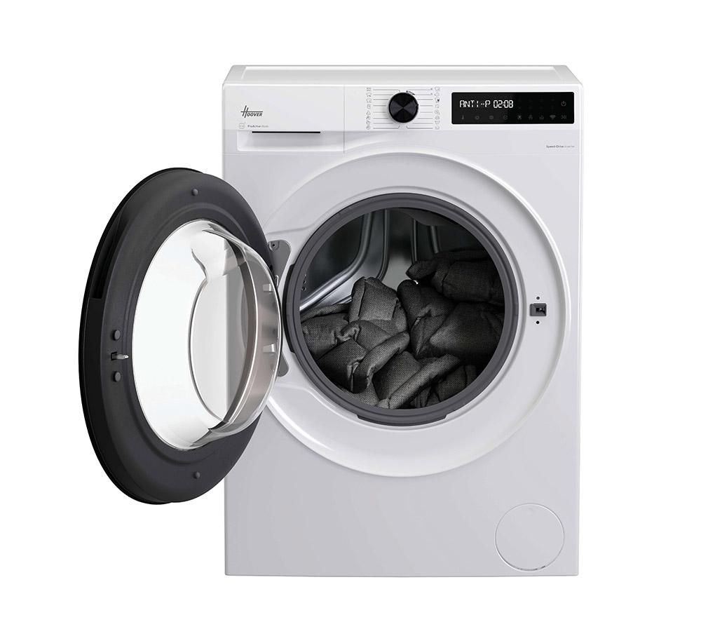 HOOVER Pro Wash Series 3 HBR 411BL9-80 WiFi-enabled 11 kg 1400 Spin Washing Machine - White image number 2 of 9