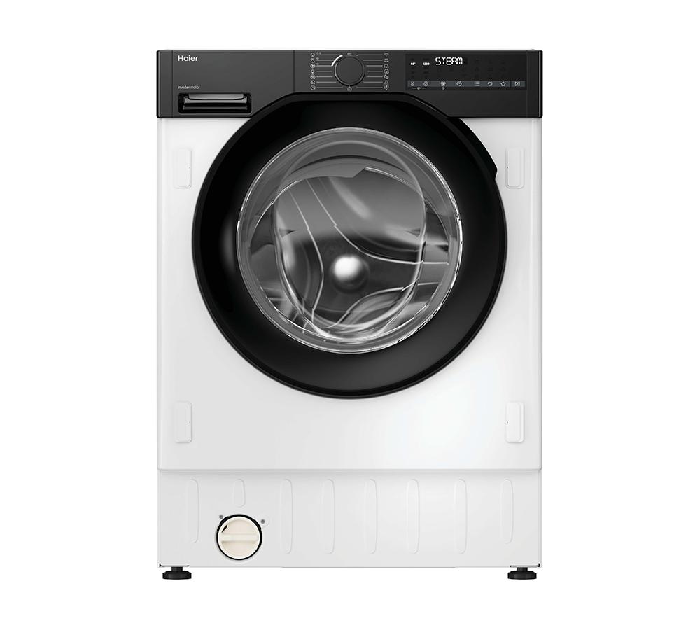 HAIER Series 6 BHA6SD696M6DB980 Integrated 9 kg Washer Dryer, White,Black