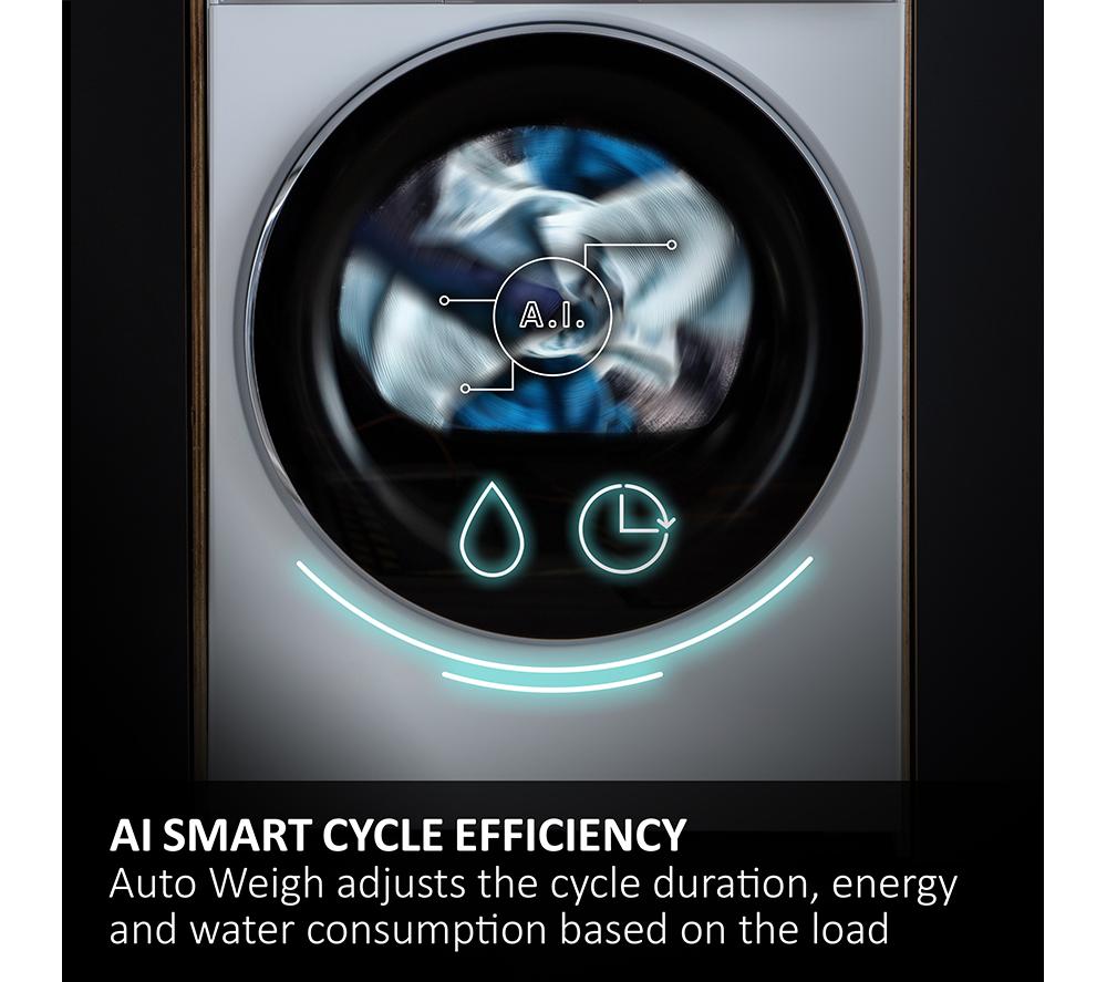 HAIER Series 6 Autodose BHA6SD696M6DB980 Integrated 9 kg Washer Dryer image number 11 of 17
