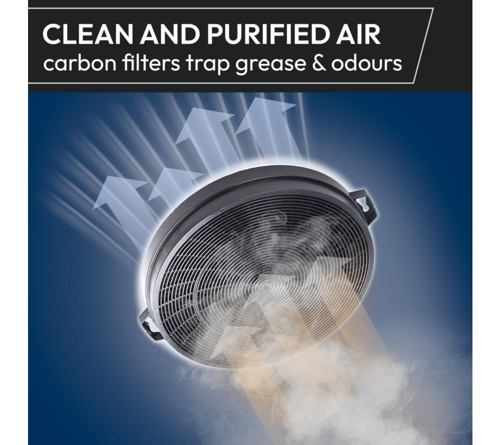 HOOVER HTS6CBH3X Chimney Cooker Hood - Stainless Steel image number 4 of 7