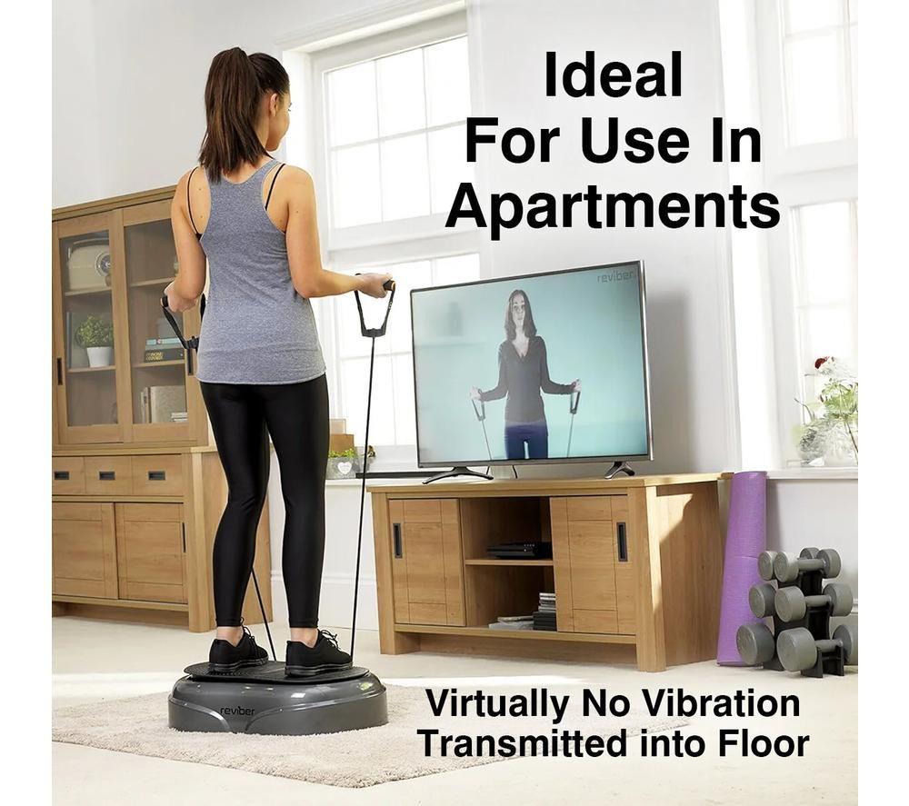 REVIBER Fusion Vibration Plate Exerciser - Grey image number 2 of 12