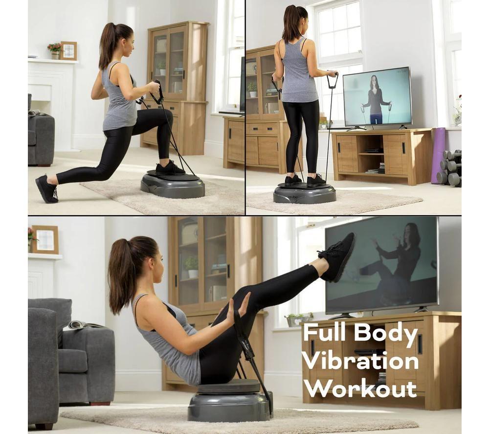 REVIBER Fusion Vibration Plate Exerciser - Grey image number 3 of 12