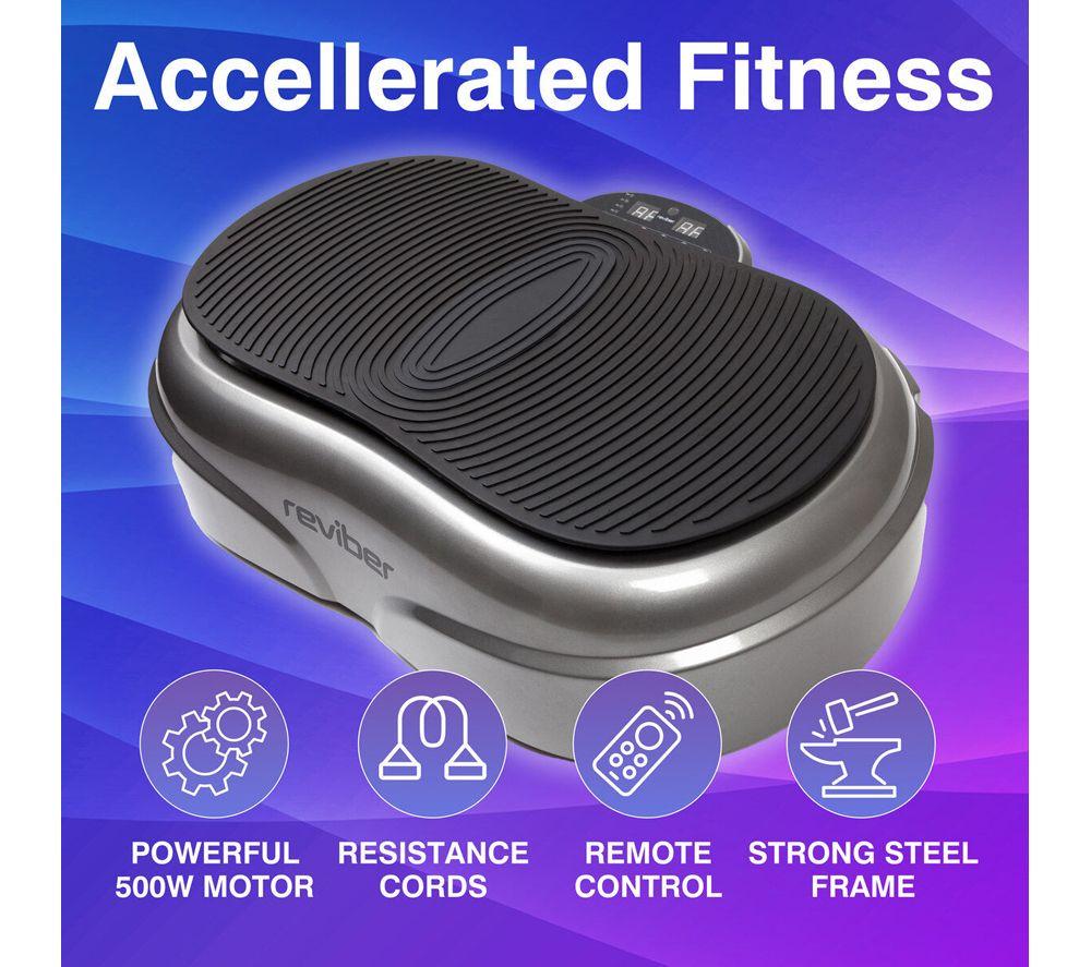 REVIBER Fusion Vibration Plate Exerciser - Grey image number 4 of 12