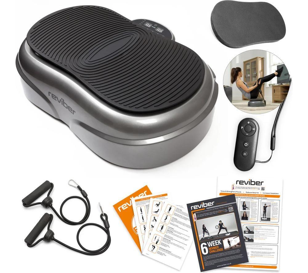 REVIBER Fusion Vibration Plate Exerciser - Grey image number 10 of 12