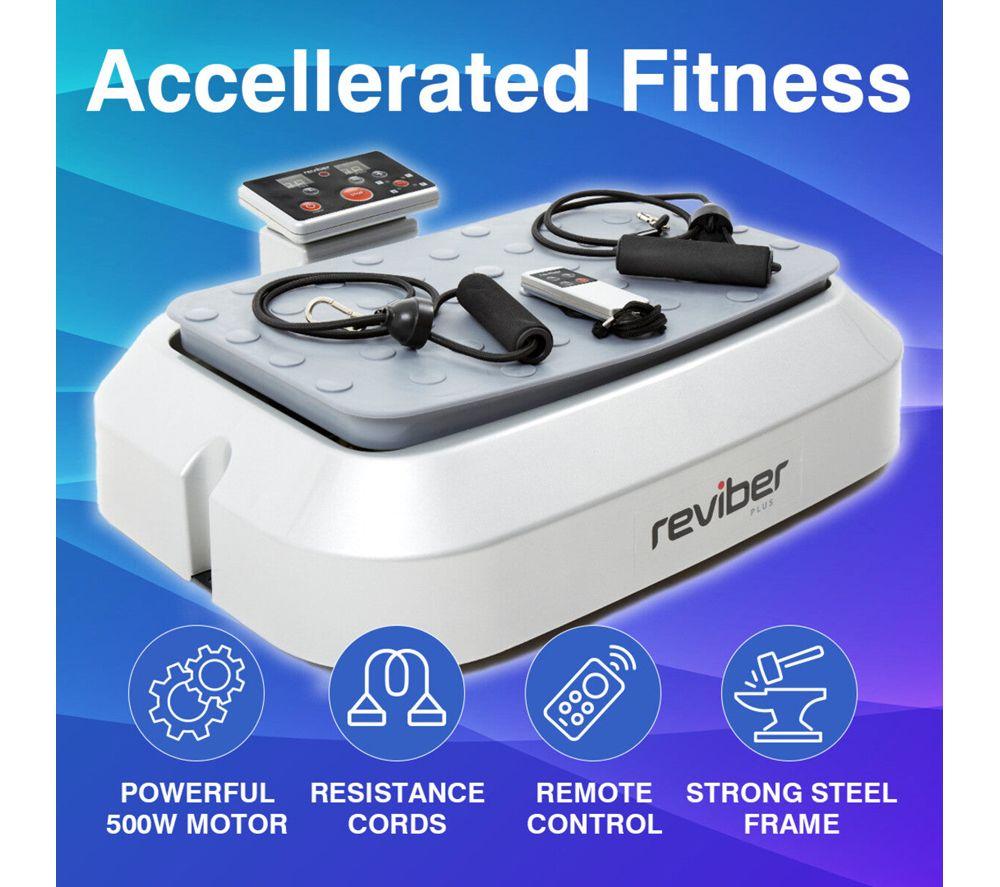 REVIBER Plus Vibration Plate Exerciser - White image number 8 of 11