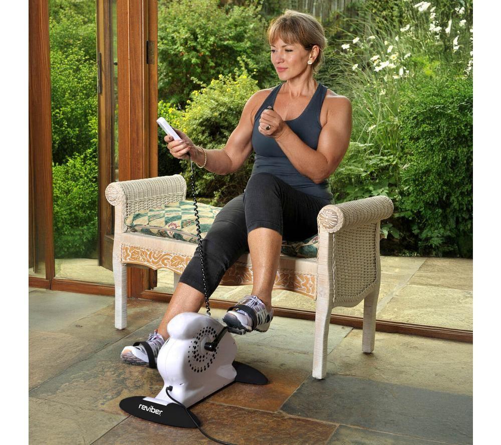 REVIBER RV-BIMI Mini Exercise Bike - White image number 4 of 6