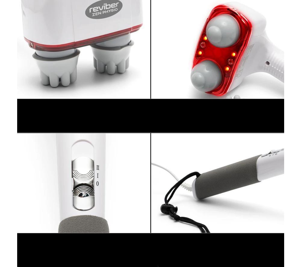 REVIBER Zen Physio RV-MADP Handheld Body Massager - White image number 5 of 7