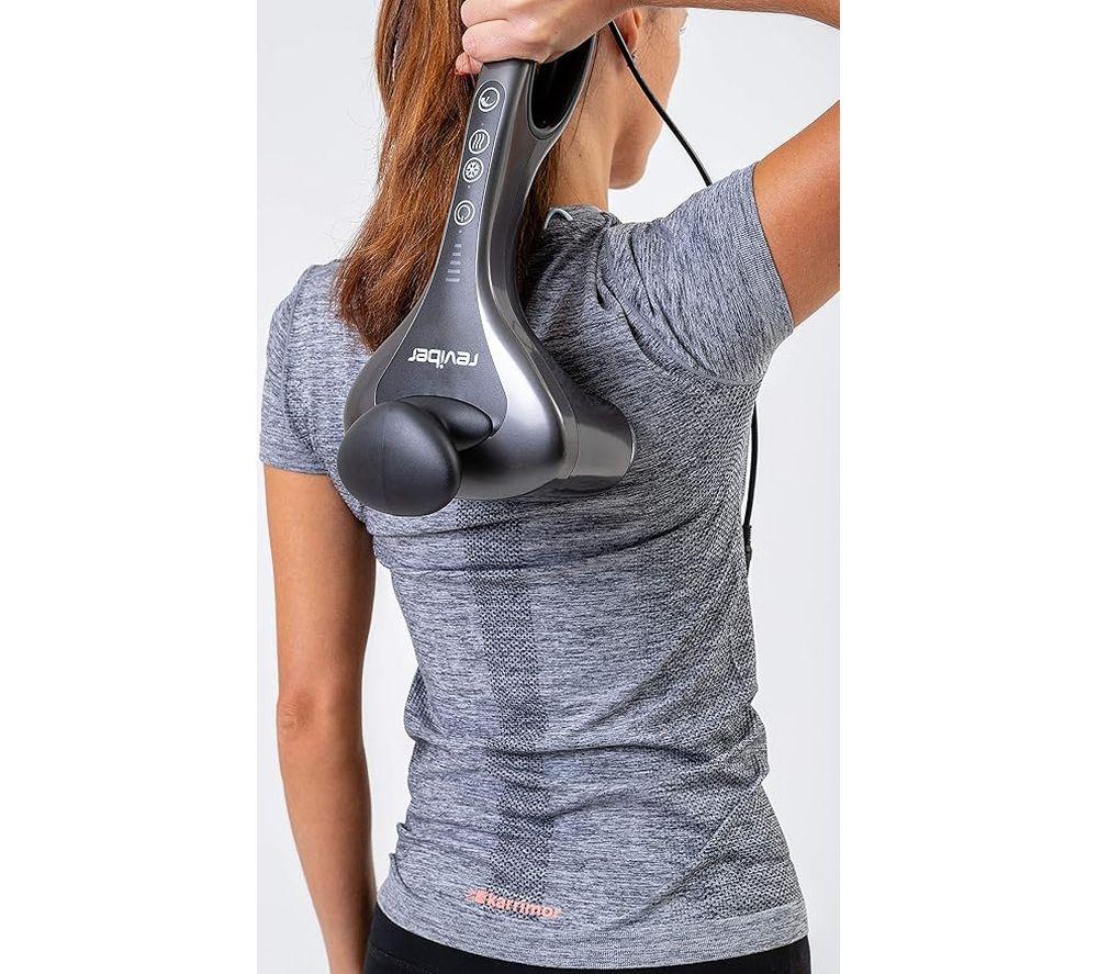 REVIBER RV-MAHC Percussion Handheld Body Massager - Grey image number 2 of 5