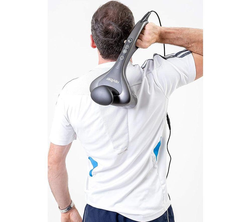 REVIBER RV-MAHC Percussion Handheld Body Massager - Grey image number 4 of 5