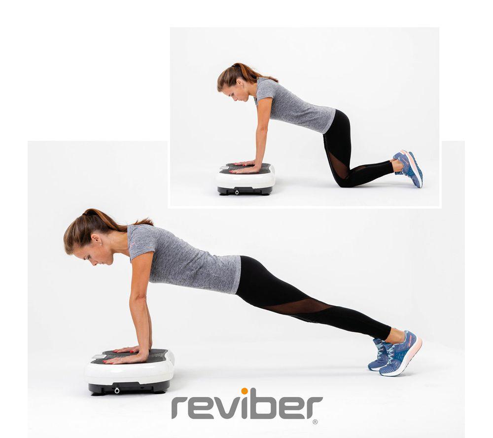 REVIBER Superslim Vibration Plate Exerciser - Black & White image number 2 of 6