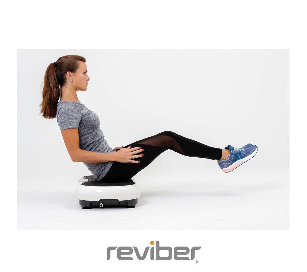 REVIBER Superslim Vibration Plate Exerciser - Black & White image number 3 of 6