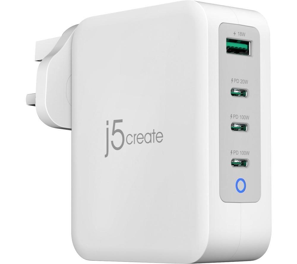 J5create Jup43130f-Fn 130 W Gan Usb Charger