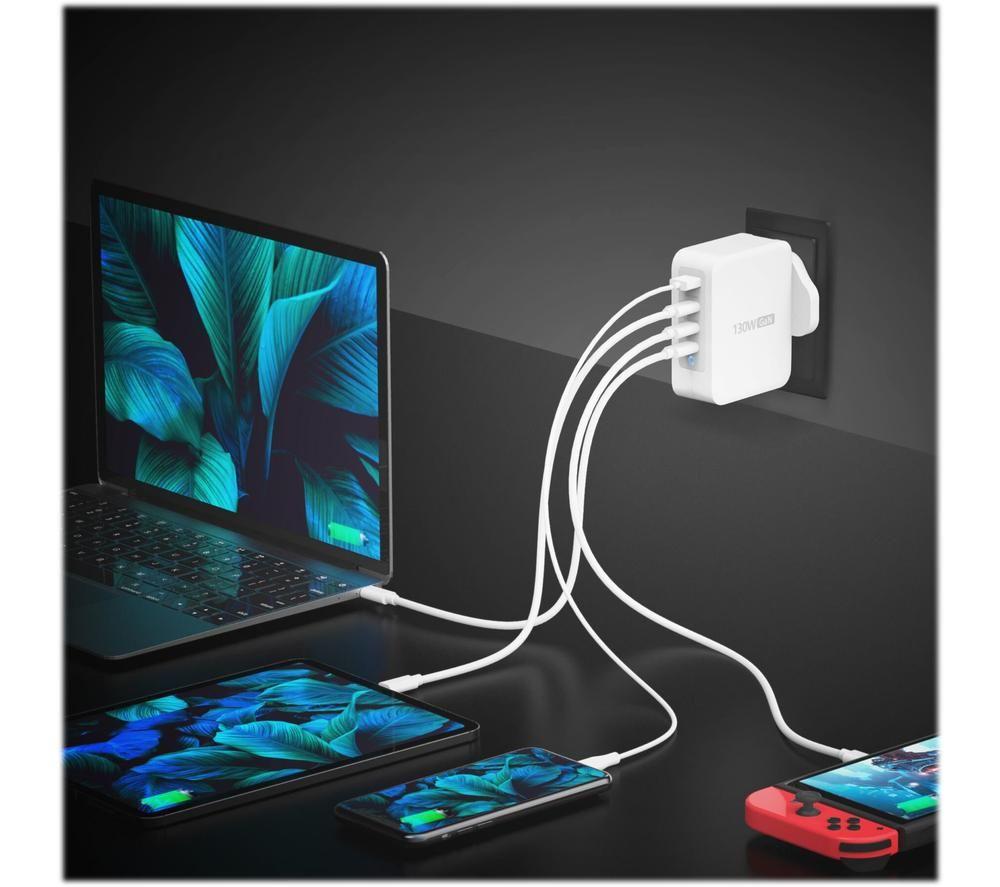 J5CREATE JUP43130F-FN 130 W GaN USB Charger image number 5 of 5