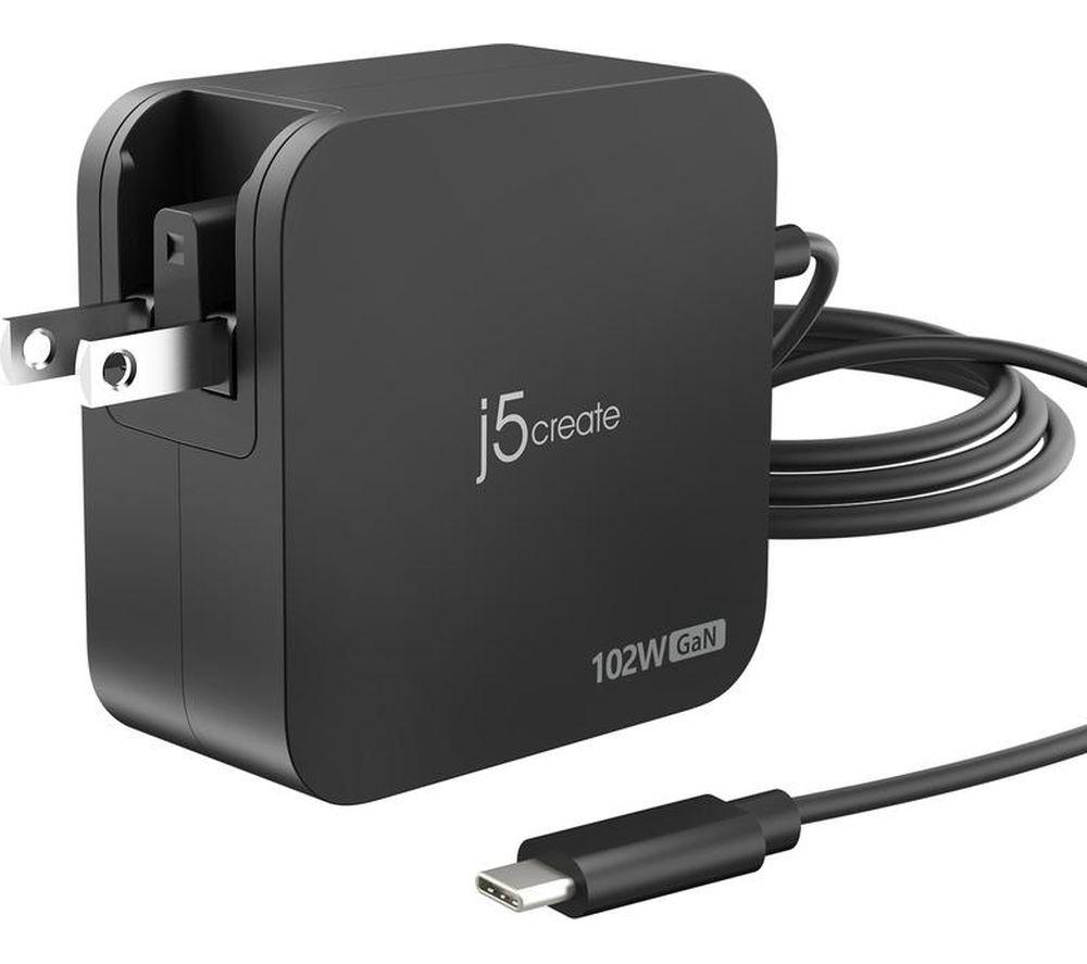 J5CREATE JUP25102V 102 W GaN USB Charger - 1.8 m image number 5 of 10