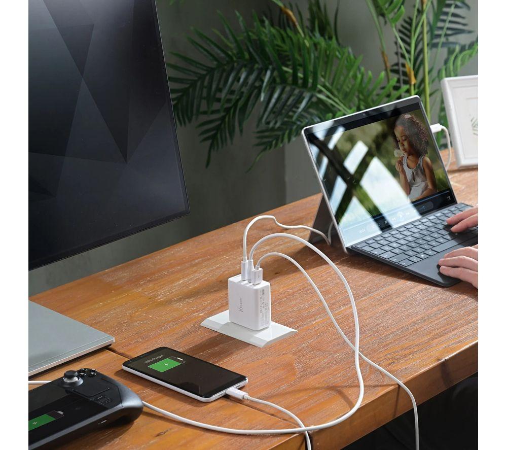 J5CREATE JUP3565CV-N 65 W GaN USB Charger - 1 m image number 4 of 4