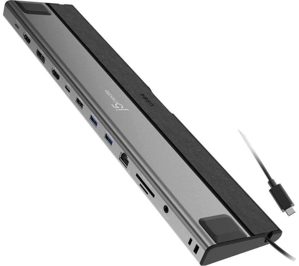 J5CREATE JCD554 11-Port USB-4 Docking Station image number 2 of 13