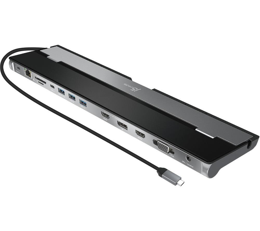 J5CREATE JCD543 100 W 13-Port USB Type-C Docking Station