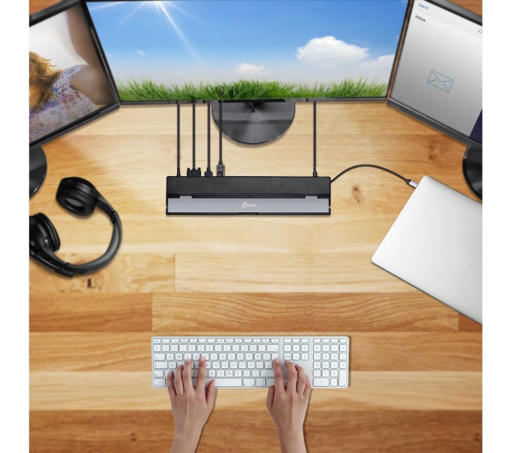 J5CREATE JCD543 100 W 13-Port USB Type-C Docking Station image number 2 of 8
