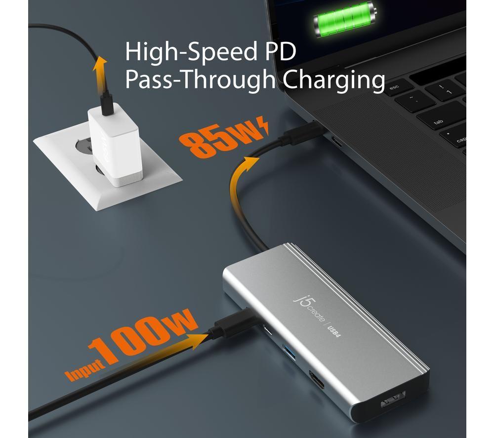 J5CREATE JCD401 5-port USB-4 Hub image number 3 of 10