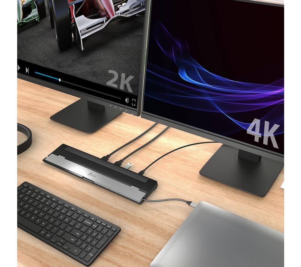 J5CREATE JCD542 100 W 10-Port USB Type-C Docking Station image number 10 of 10