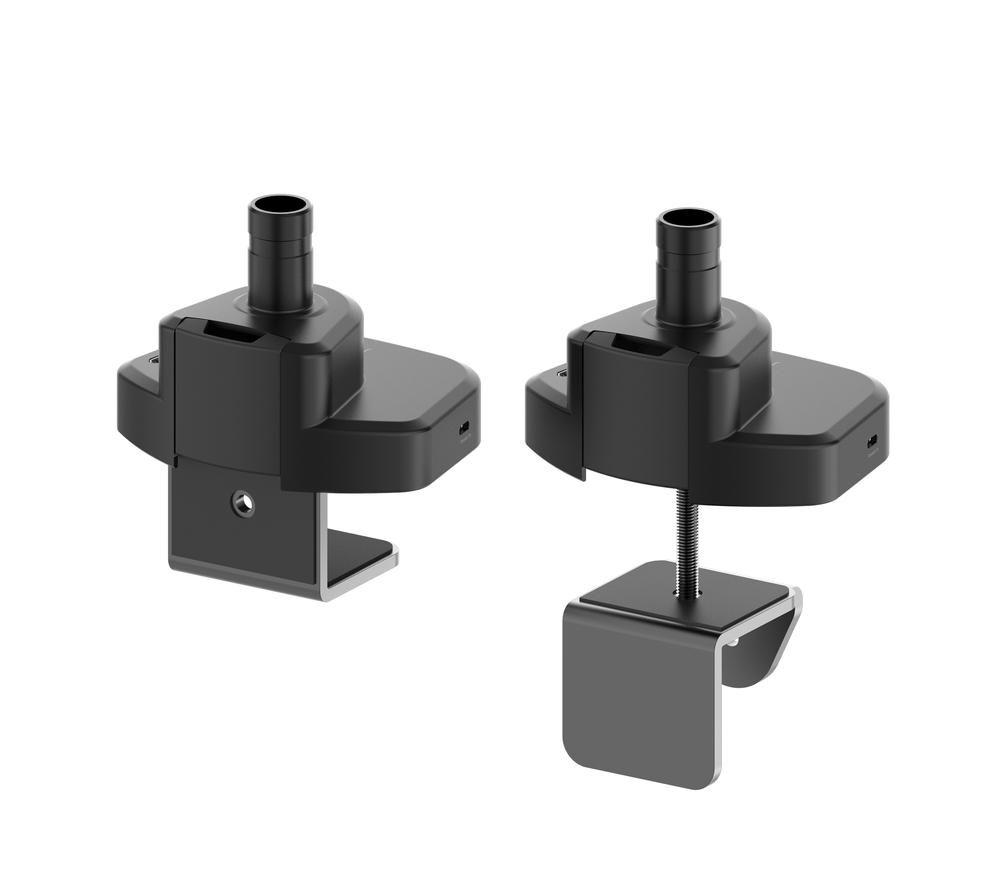 J5CREATE Single Arm Full Motion 17-32" Monitor Desk Mount with Docking Station image number 3 of 13