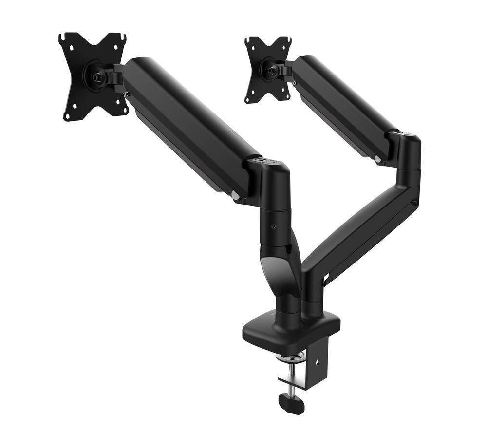 J5create Jtsa102-N Dual Arm Full Motion 17-32" Monitor Desk Mount - Black