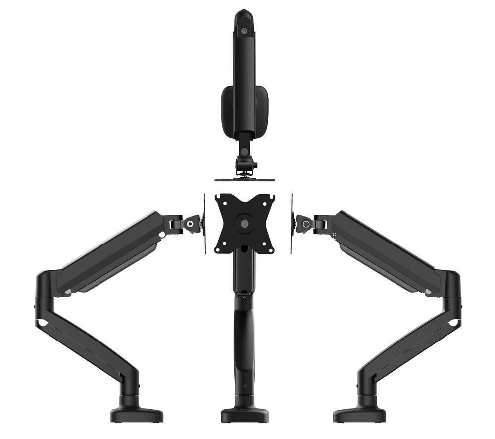 J5CREATE JTSA101-N Single Arm Full Motion 17-32" Monitor Desk Mount - Black image number 5 of 10