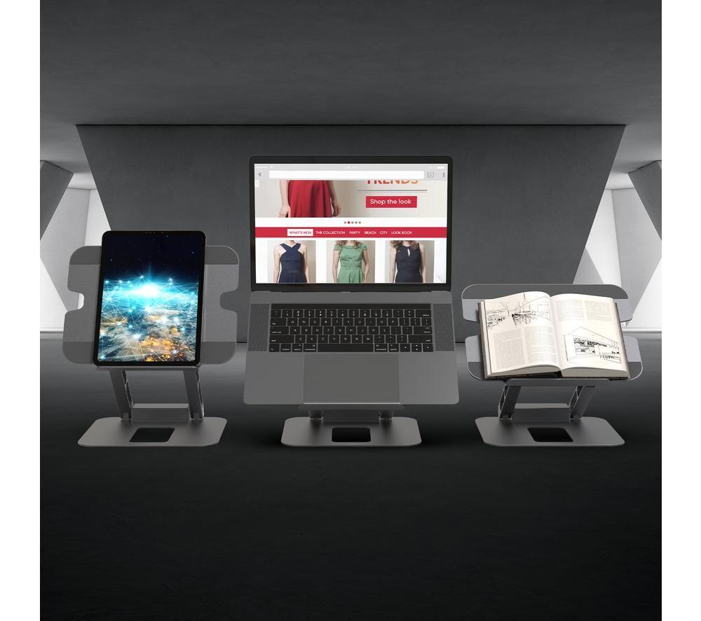J5CREATE JTS327 Multi-Angle Stand & Docking Station - Space Grey image number 4 of 8