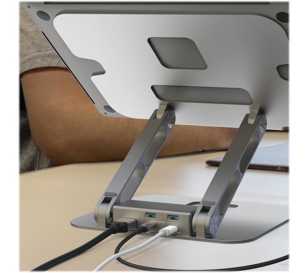 J5CREATE JTS327 Multi-Angle Stand & Docking Station - Space Grey image number 5 of 8
