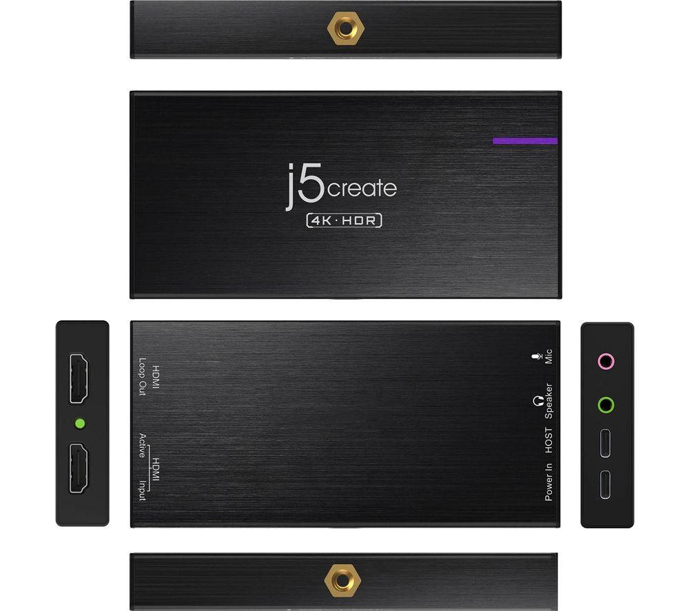 J5CREATE JVA14 4K Game Capture Station image number 7 of 7