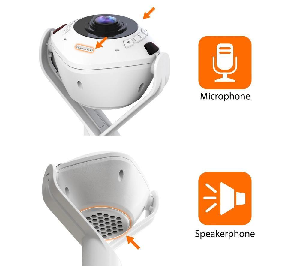 J5CREATE JVU368-N Full HD 360 Webcam with Speakerphone image number 5 of 6