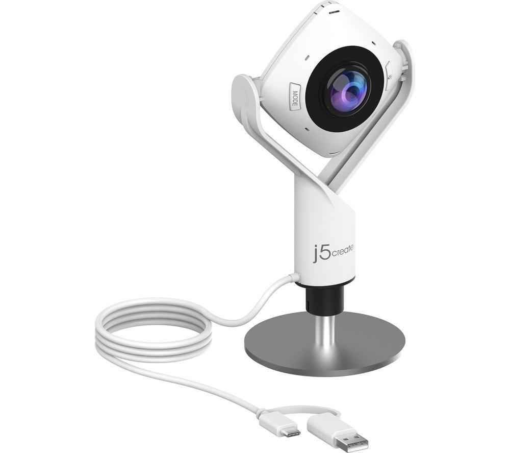J5CREATE JVCU360-N Full HD 360 Webcam image number 6 of 7