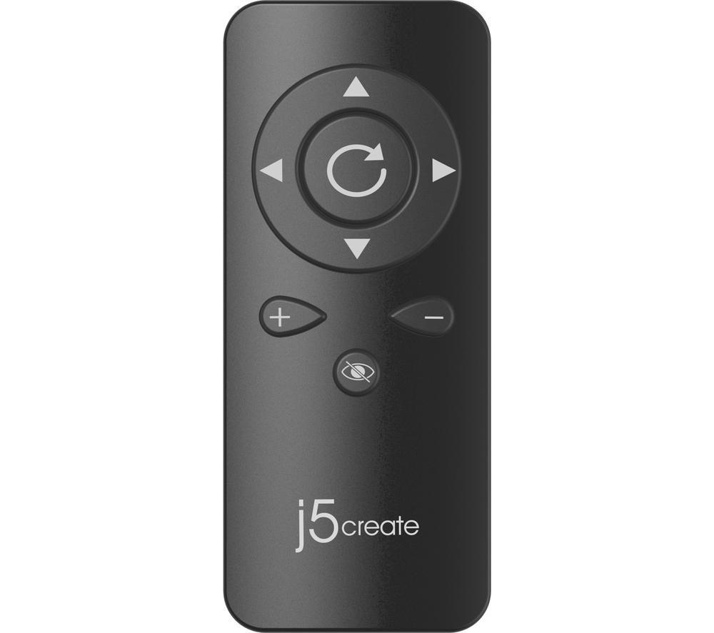 J5CREATE JVCU435-N 4K Ultra HD Webcam with Dual Stereo Microphones image number 2 of 10