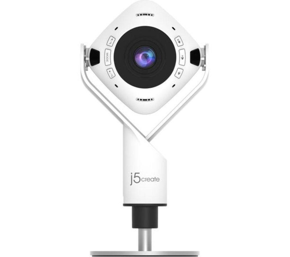 J5create Jvu368-N Full Hd 360 Webcam With Speakerphone