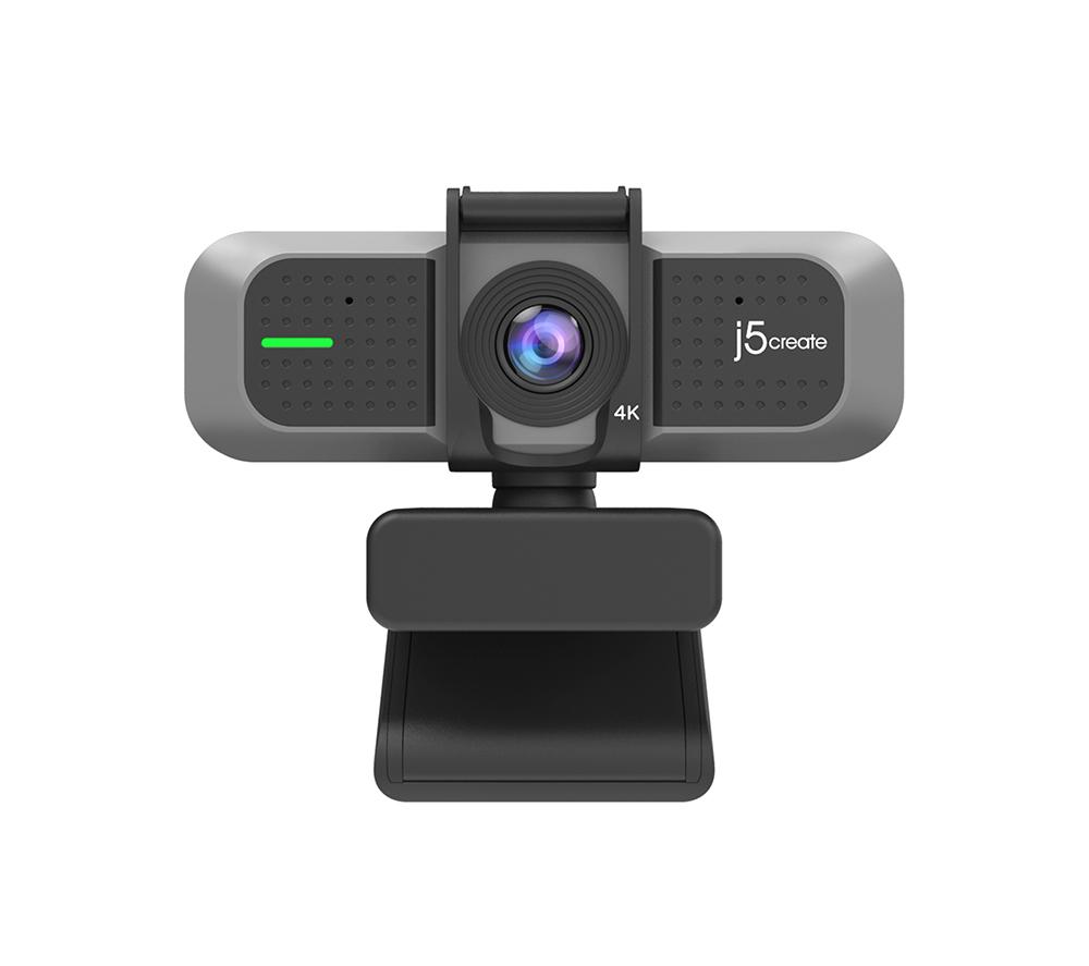 J5CREATE JVU430-N 4K Ultra HD Webcam with Dual Stereo Microphones image number 4 of 5