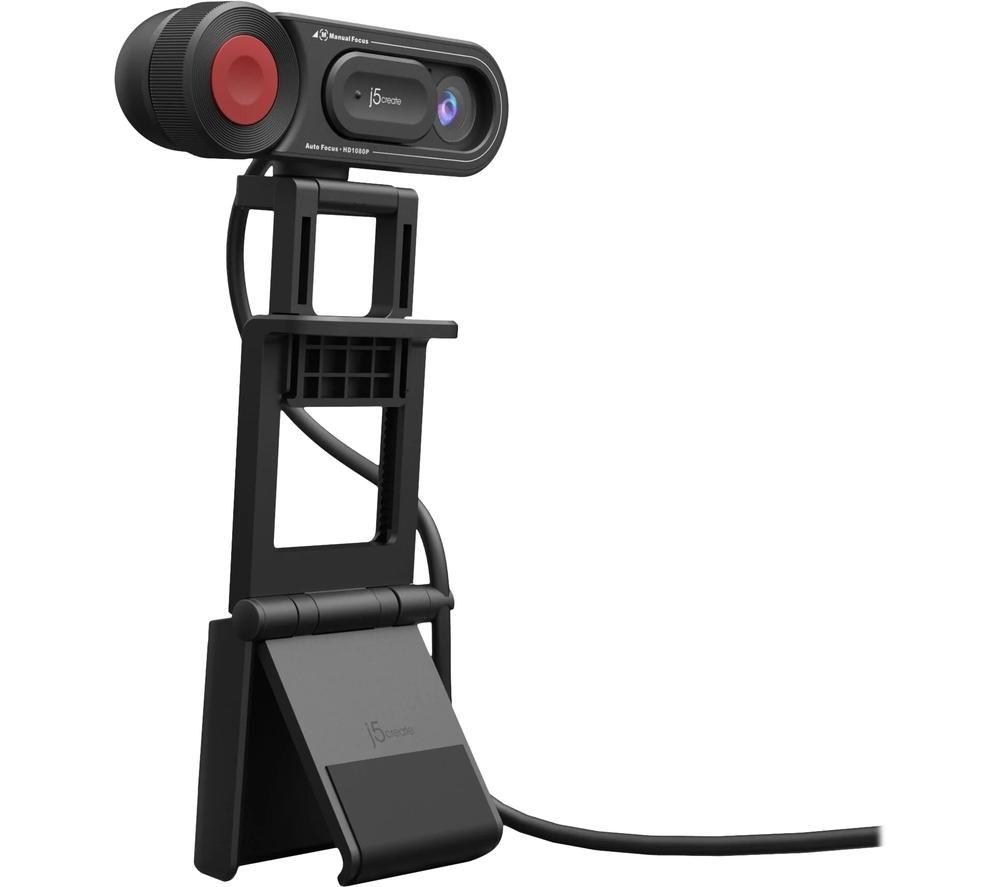 J5CREATE JVU250-N Full HD Webcam with Microphone image number 4 of 7