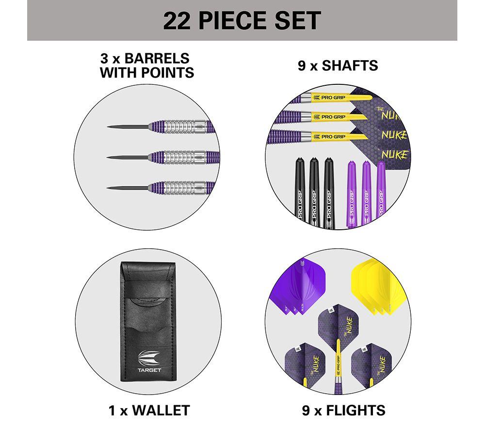 TARGET Luke Littler Brass Steel Tip Darts image number 4 of 6